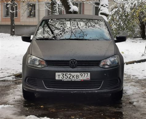 Просто зимние фотки ^^ — Volkswagen Polo Sedan, 1,6 л, 2013 года ...