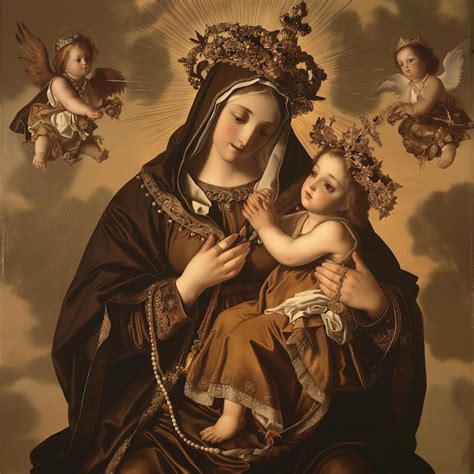 Premium Photo The Feast Of Our Lady Of Mount Carmel Is On July The