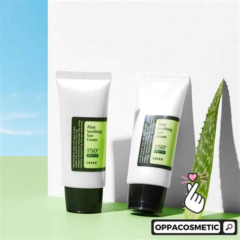 Promo COSRX Aloe Sun Soothing Sun Cream SPF 50/PA++ 50ml/COSRX Aloe 54. ...