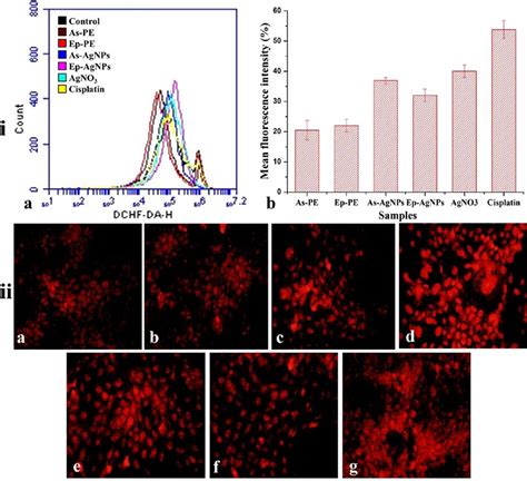 In vitro ROS detection through (i) (a) Flow cytometry for ROS detection... | Download Scientific ...