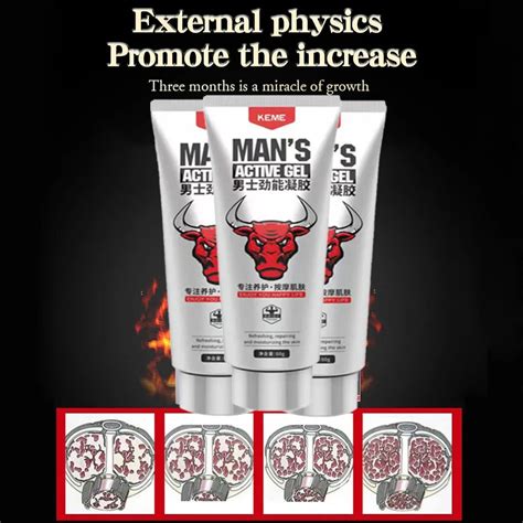 Травяной крем для увеличения пениса с большим пенисом 60 мл, средство ...