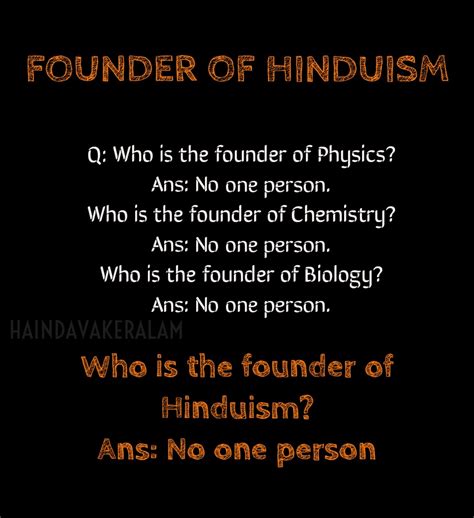 Founder Of Hinduism
