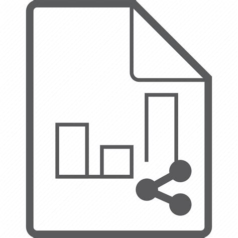 Chart, column, file, share icon - Download on Iconfinder