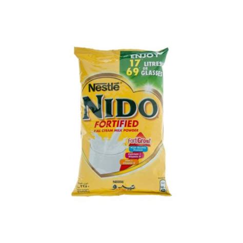 Nestle Nido Fortified Full Cream Milk Powder Pouch 2250g X Pack Of 6