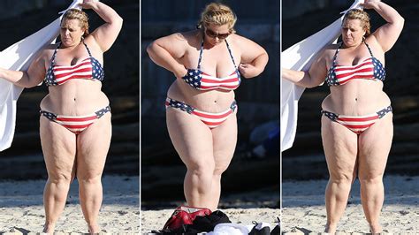 Conductora de un reality para bajar de peso se mostró obesa en bikini Infobae