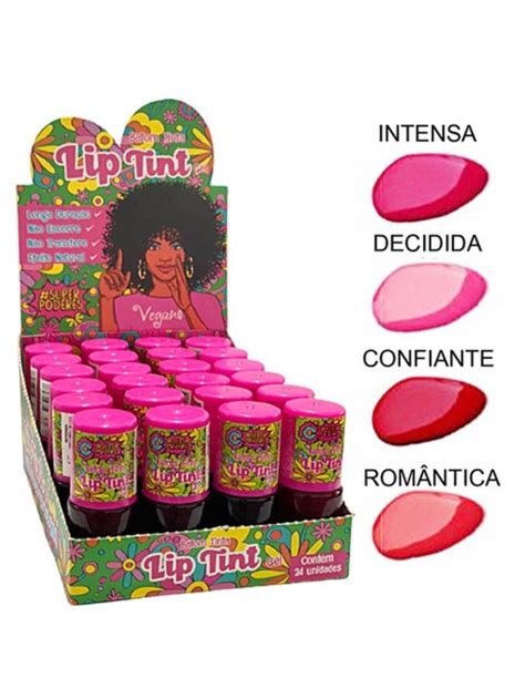 Lip Tint Vegano Batom Tinta Gel Super Poderes SHEIN Brasil