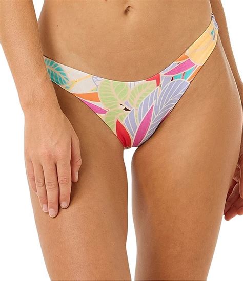 Rip Curl Cala Vadella X Back Triangle Bikini Swim Top Scoop Waist
