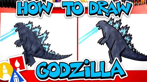 How To Draw Godzilla Youtube
