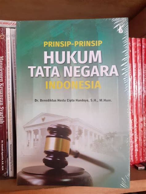 Buku Prinsip Prinsip Hukum Tata Negara Indonesia Benediktus Hestu