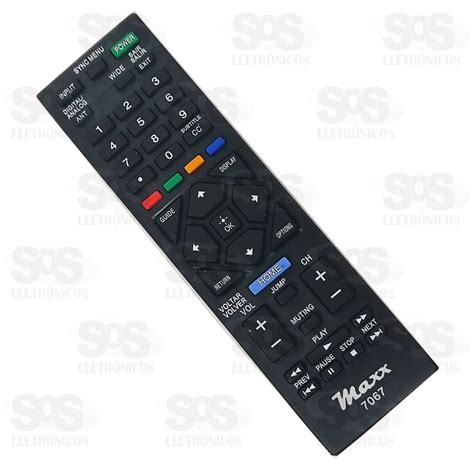 Controle Remoto Sony Maxx