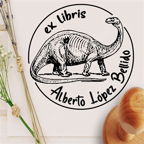 Ex Libris Diplodocus Das Perfekte Geschenk F R Leser Digisellos