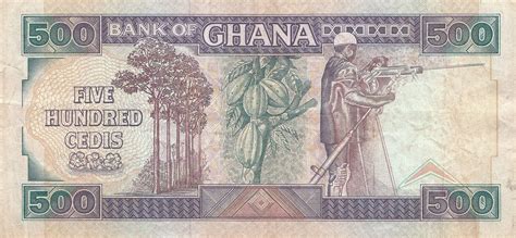 500 Cedis Ghana 1991 1994 28c Coins Of Germany