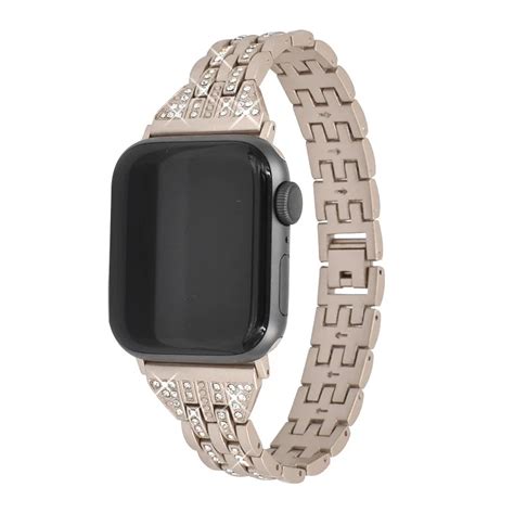 Iwatch 시리즈 Se 6 5 4 3 2 밴드 40mm 44mm 38mm 42mm Madam 스테인레스 스틸 링크 팔찌 애플