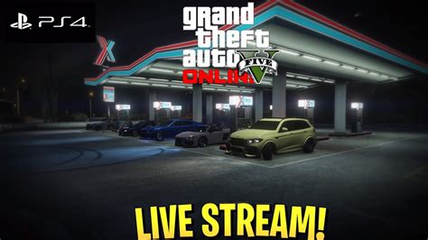 Gta Online Live Clean Chill Car Meet Drag Racing High Way Cutting