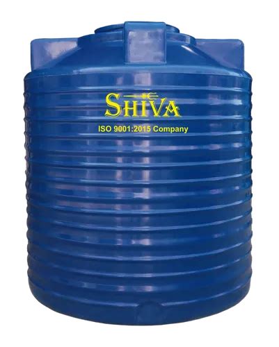 Shiva L Blue Water Storage Tank At Rs Litre Layer Water Tank