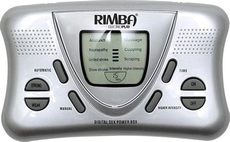 Rimba Electro Play Rimba Electro Sex Powerbox Set With Lcd Display