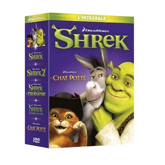 Shrek Coffret 100 Shrek 1 à 5 DVD DVD Zone 2 Andrew Adamson