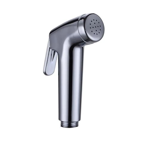 Chrome Abs Plastic Toilet Hand Held Bidet Sprayer Portable Handheld