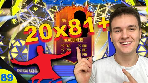 20x ROZBUDOWA 81 TRAFIŁEM KOLEJNEGO HEADLINERA FIFA 22 ULTIMATE