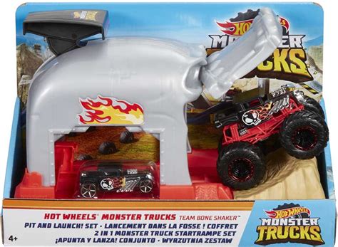Hot Wheels Monster Truck Pit And Launch Play Set Wholesale