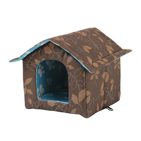 Outdoor Indoor Winter With Self Warming Pad Heat Insulated Shelter