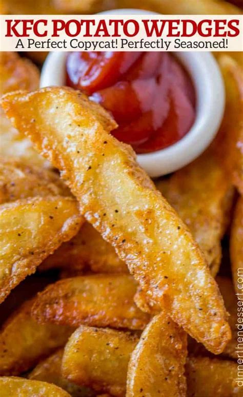 KFC Potato Wedges (Copycat) - Dinner, then Dessert