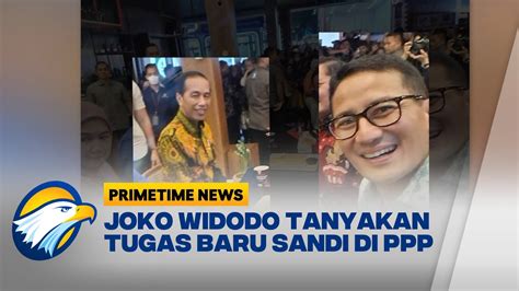 Sandiaga Uno Pamer Ngopi Bareng Presiden Joko Widodo YouTube