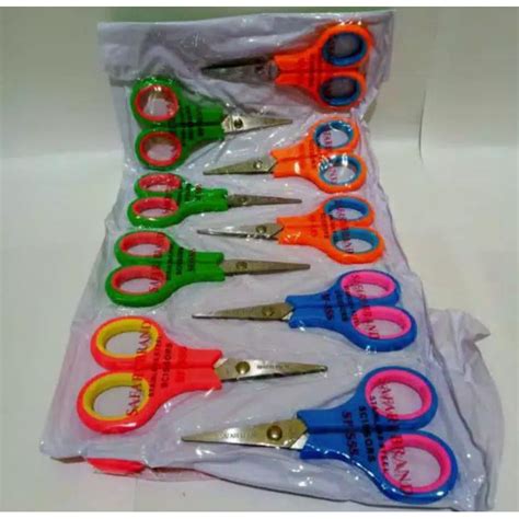 Gunting Renteng Warna Isi 12 Pcs Satu Lusin Lazada Indonesia