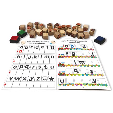 alphabet stamp set urban babies kids