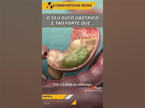 O suco gástrico é tão forte que... - YouTube