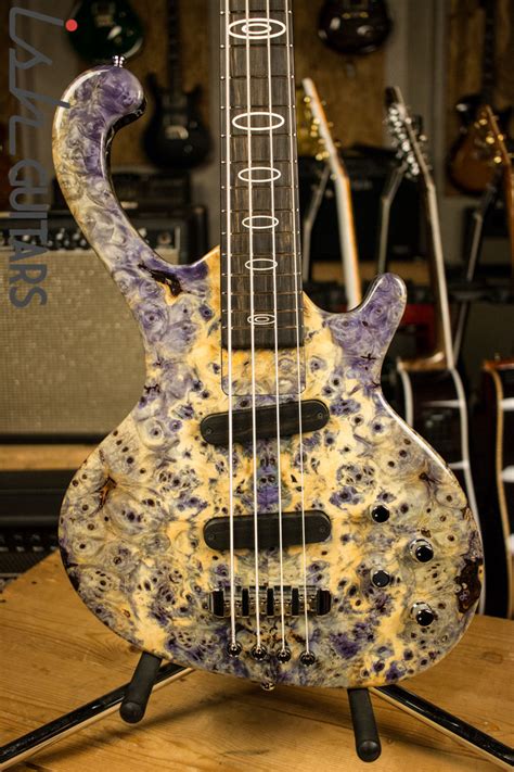 Ritter Roya 4 String 21st Anniversary Drunken Burl Bass Guitar Ish Guitars