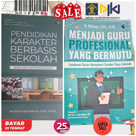 Jual Buku Menjadi Guru Profesional Buku Pendidikan Karakter Berbasis