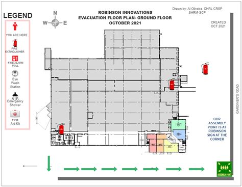 Evacuation Plan Edrawmax Template