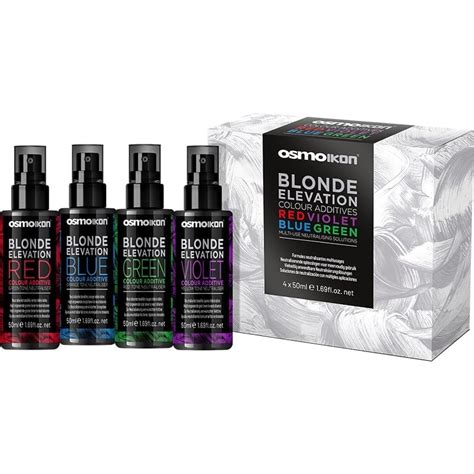 Osmo Ikon Blonde Elevation Colour Additive Kit Pack Hair Health