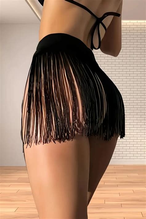 BENİMOLMALI Sexi Etek Püsküllü Etek Yüksek Bel Etek Mayo Pareo Bikini Yüksek Bel Etek Fiyatı