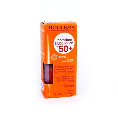 BIODERMA PHOTODERM NUDE TOUCH SPF LIGHT COLOR ML
