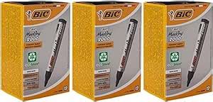 Bic Marking Ecolutions Permanent Markers Medium Point Tip Black