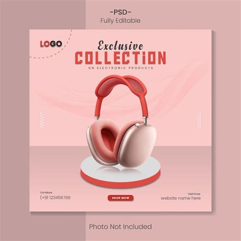 Premium Psd Psd Airpods Super Sale Social Media Post Design Template