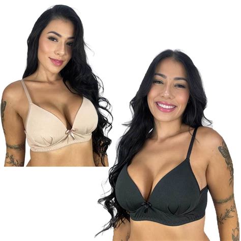 Kit Suti Bojo Soft Sem Aro Conforto Liso Lingerie Shopee Brasil
