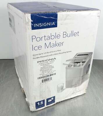 NEW Insignia Portable Ice Maker NS IMP26SL0 EBay