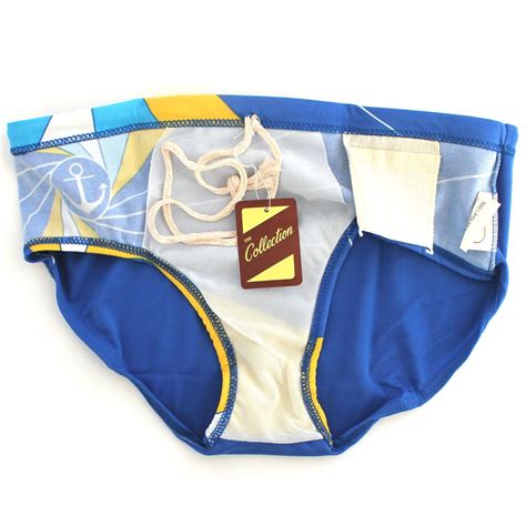 S Vintage Collection Men S String Swim Suit Bikini Brief New Size Small B Ebay