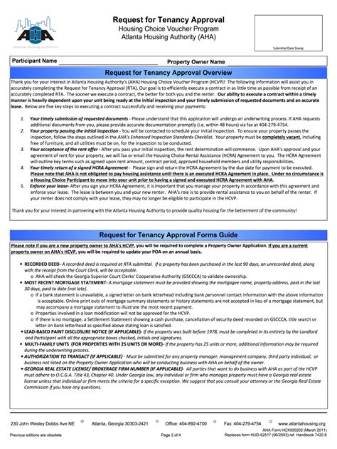 Request For Tenancy Approval Fill And Sign Printable Template Online