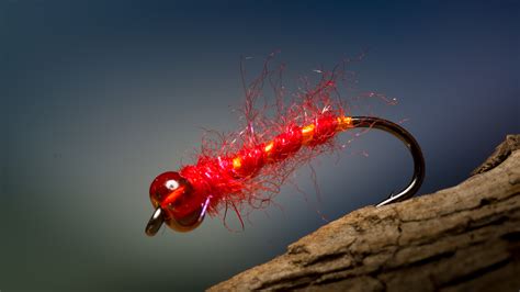 Bloodworm Larvae - nymph fly tying - Michael Jensens Angling