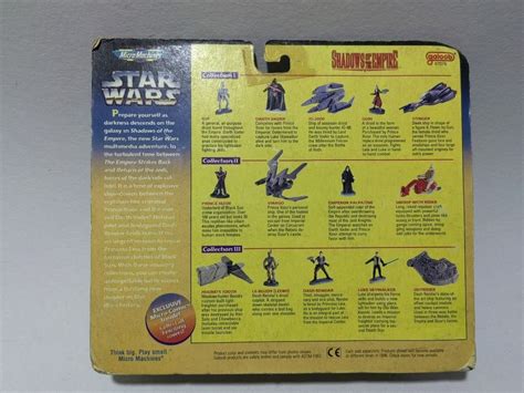 Vintage Star Wars Micro Machines Shadows Of The Empire Ii Playset