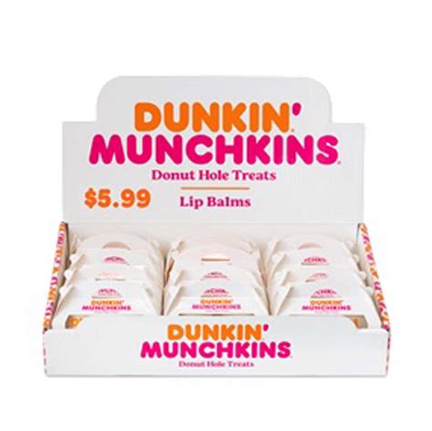 Dunkin Munchkin Donut Hole Treats Dunkin Pumpkin Munchkins Lip Balms Popsugar Beauty Photo 3