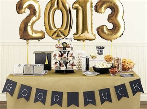 Black And Gold Graduation Party! - B. Lovely Events