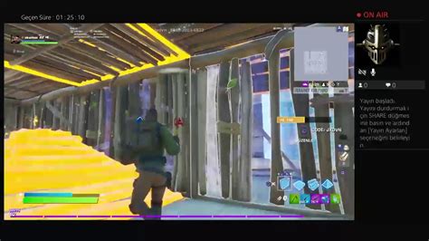 Fortnite Canli Yayin Sende Gel Youtube