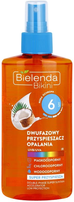 Bielenda Bikini Coconut Two Phase Tan Enhancing Oil In Spray Spf Notino Dk