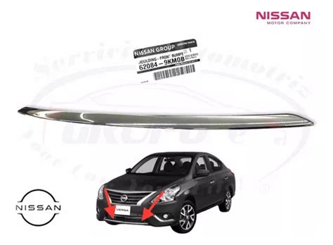 Bisel Cromado Facia Delantera Versa 2015 Al 2020 Nissan