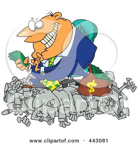 Counting Money Clipart